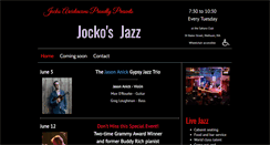 Desktop Screenshot of jockosjazz.com